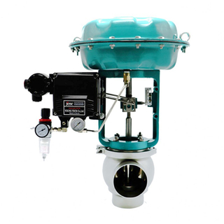 Sanitary Stainless Steel Diaphragm Actuated Angle Control Valves