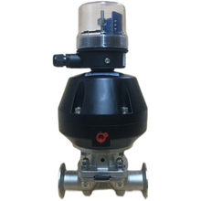 SS316L Stainless Steel Diaphragm Valve with Positioner Switch
