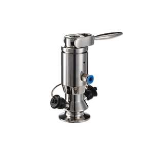 Sanitary Stainless Steel Clamp Pneuamtic Actuated Aspetic Sampling Valve