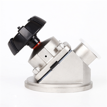 Sanitary Stainless Steel Manual Tank Bottom Diaphragm Valve