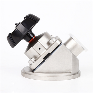Sanitary Stainless Steel Manual Tank Bottom Diaphragm Valve